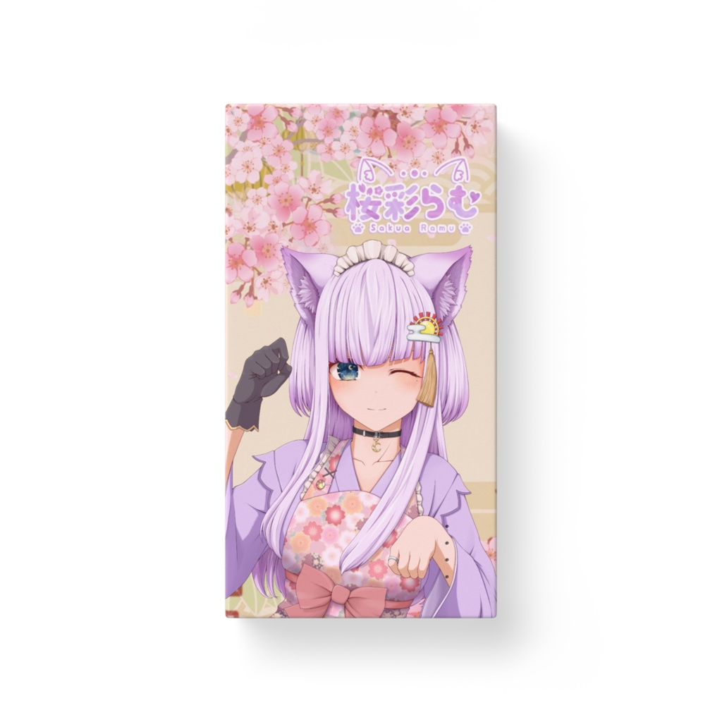 桜彩らむのモバイルバッテリー
