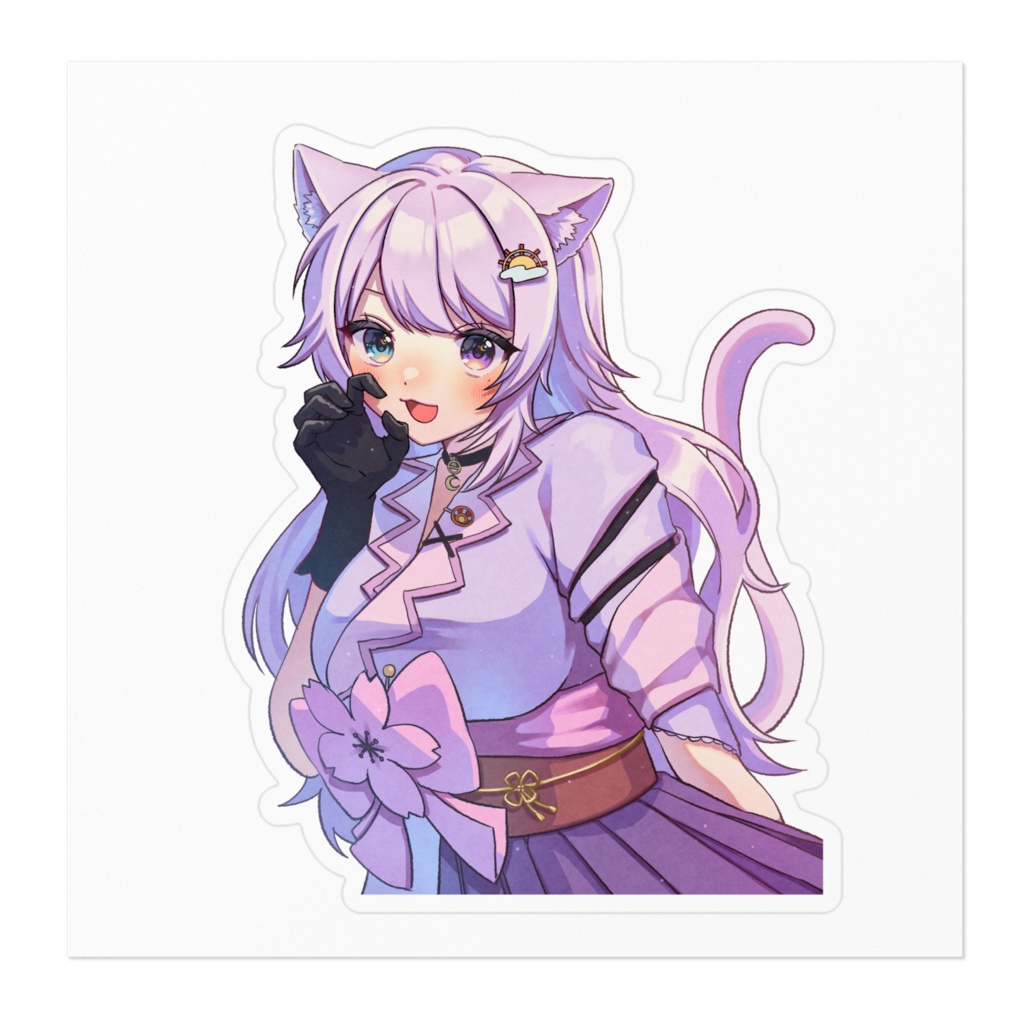 桜彩らむのステッカー②