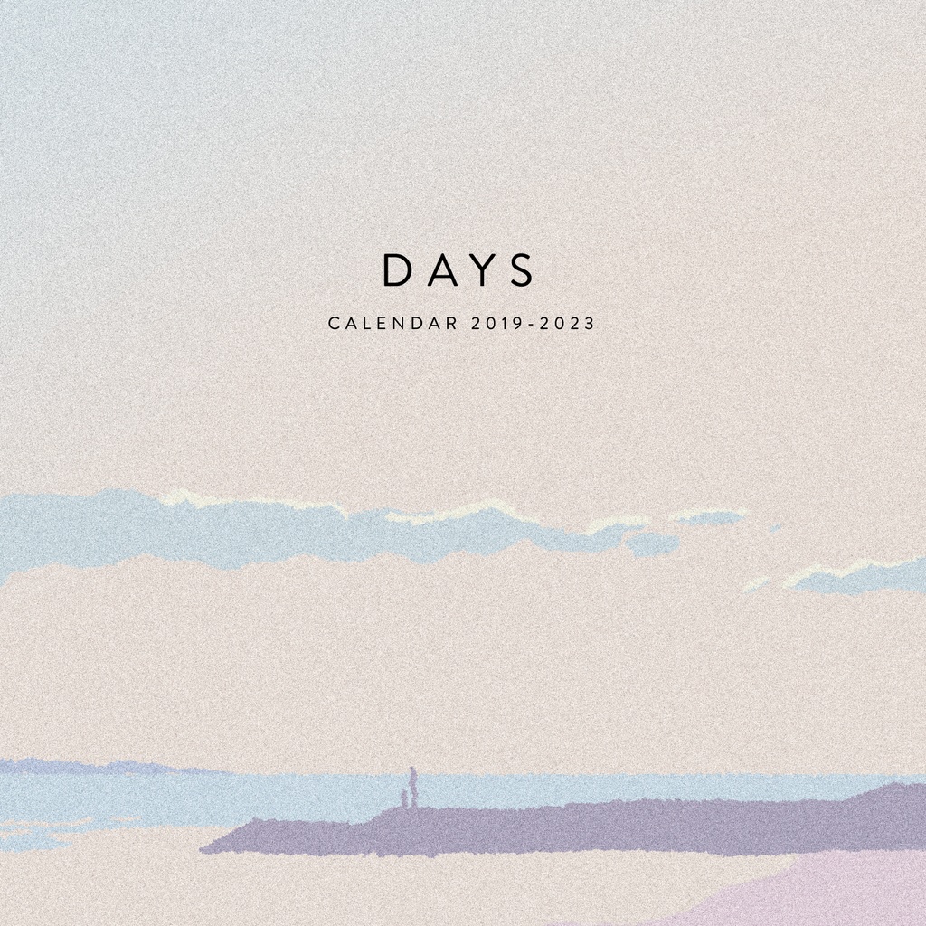 DAYS CALENDAR 2019-2023