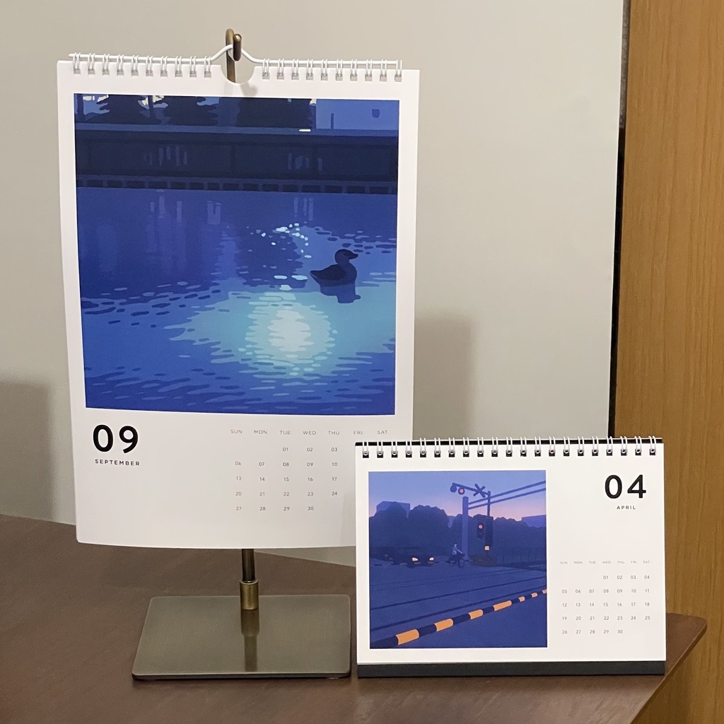 2026 calender 「街と息」