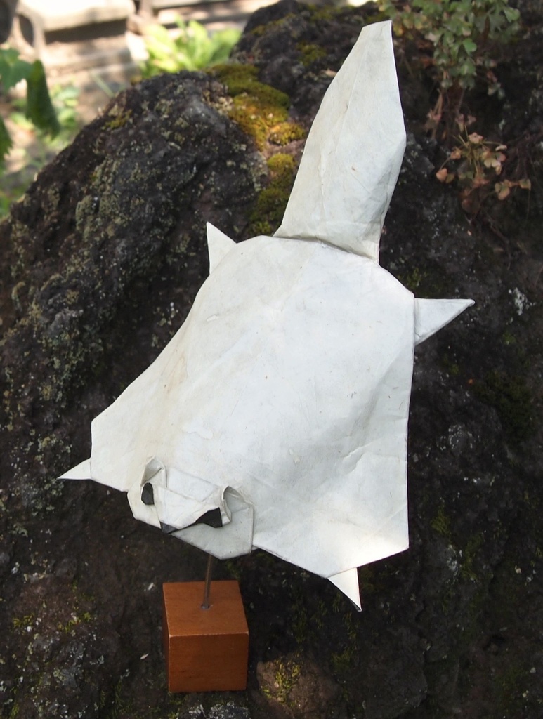 展開図 簡易工程図 モモンガ 一匹柴犬 Origami Booth