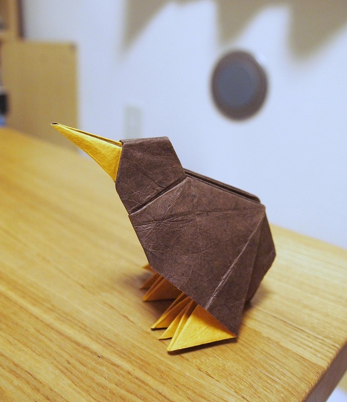 折り図 キーウィ 一匹柴犬 Origami Booth