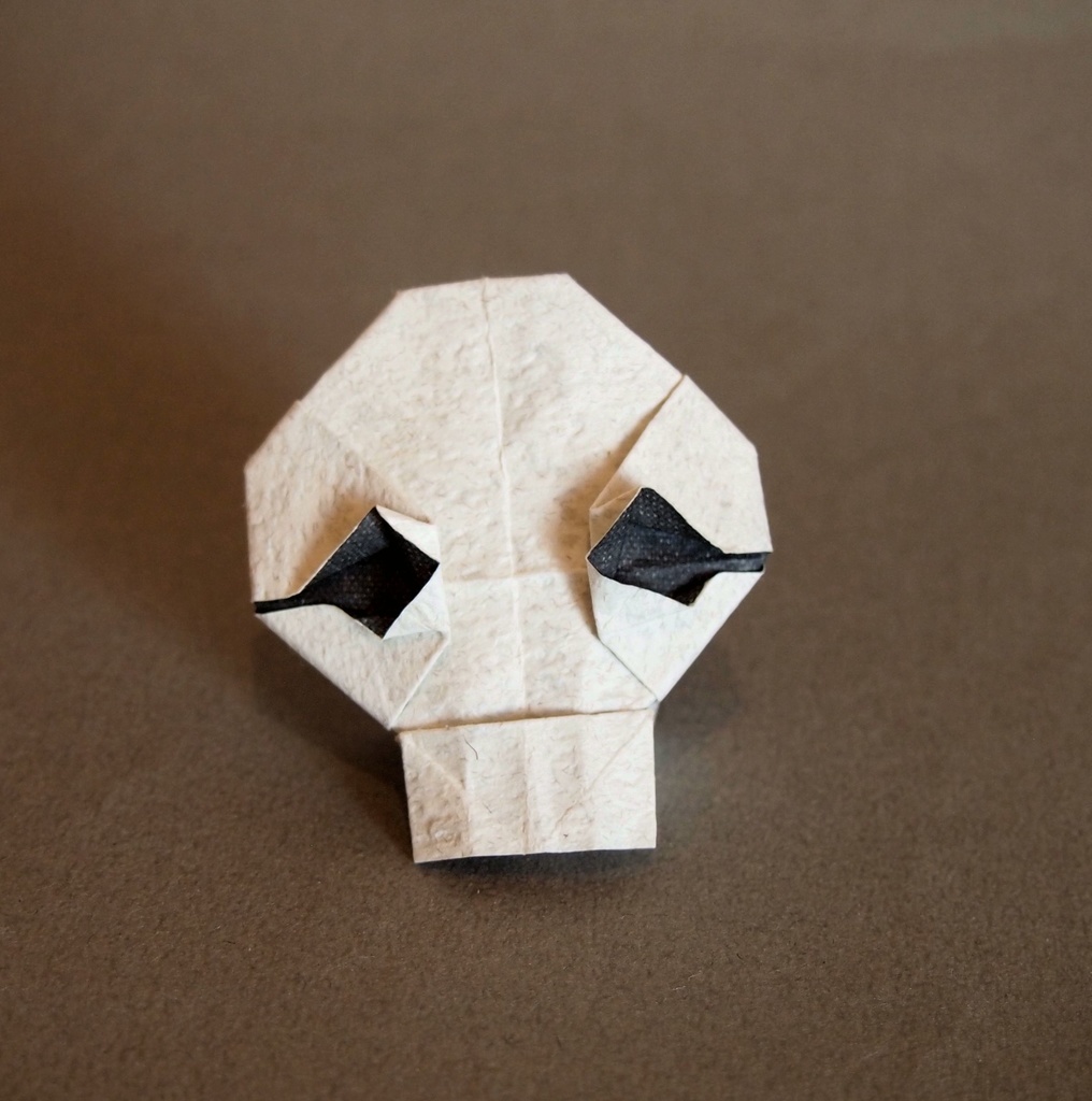 【無料折り図】がいこつ