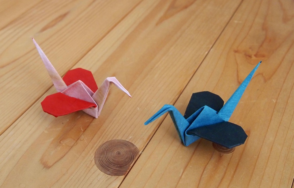 【折り図】ハートツル