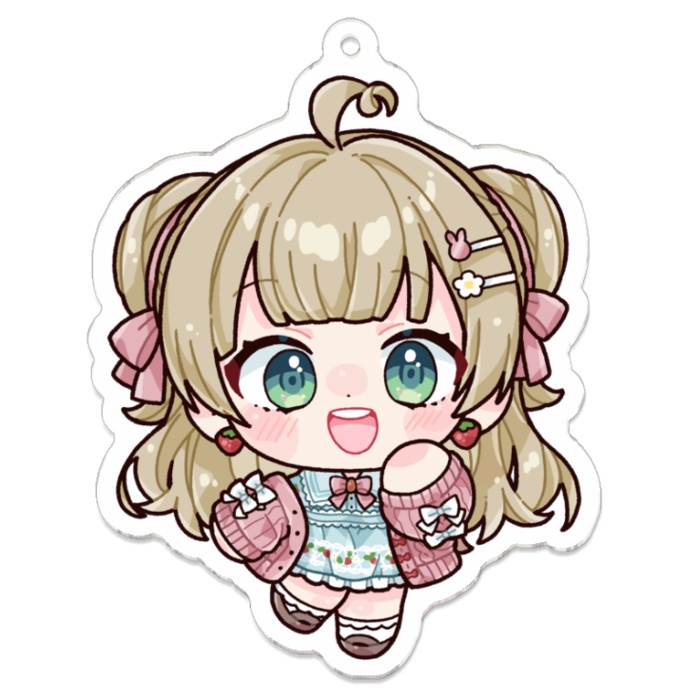 【お誕生日記念】ごきげんSDアクリルキーホルダー【野口ひめか】