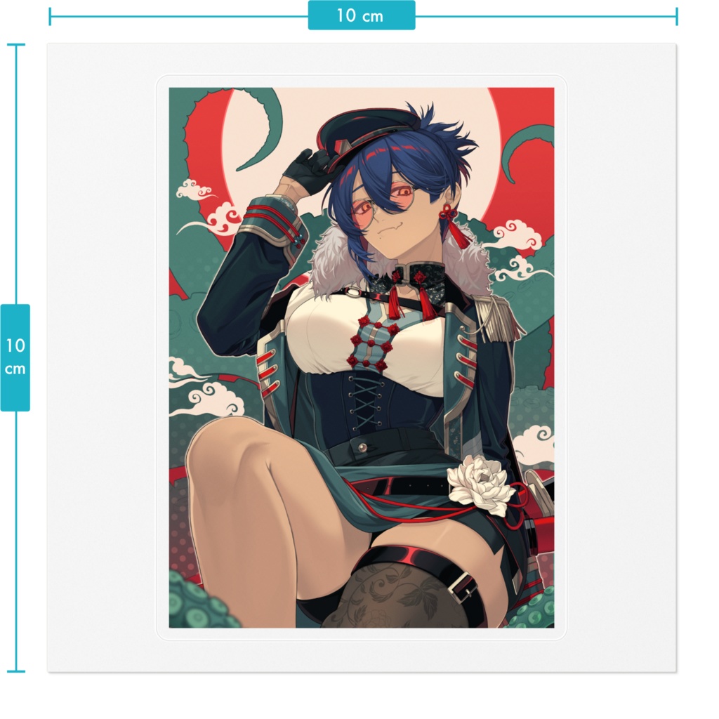 ステッカー_八十神マリア新衣装記念グッツ