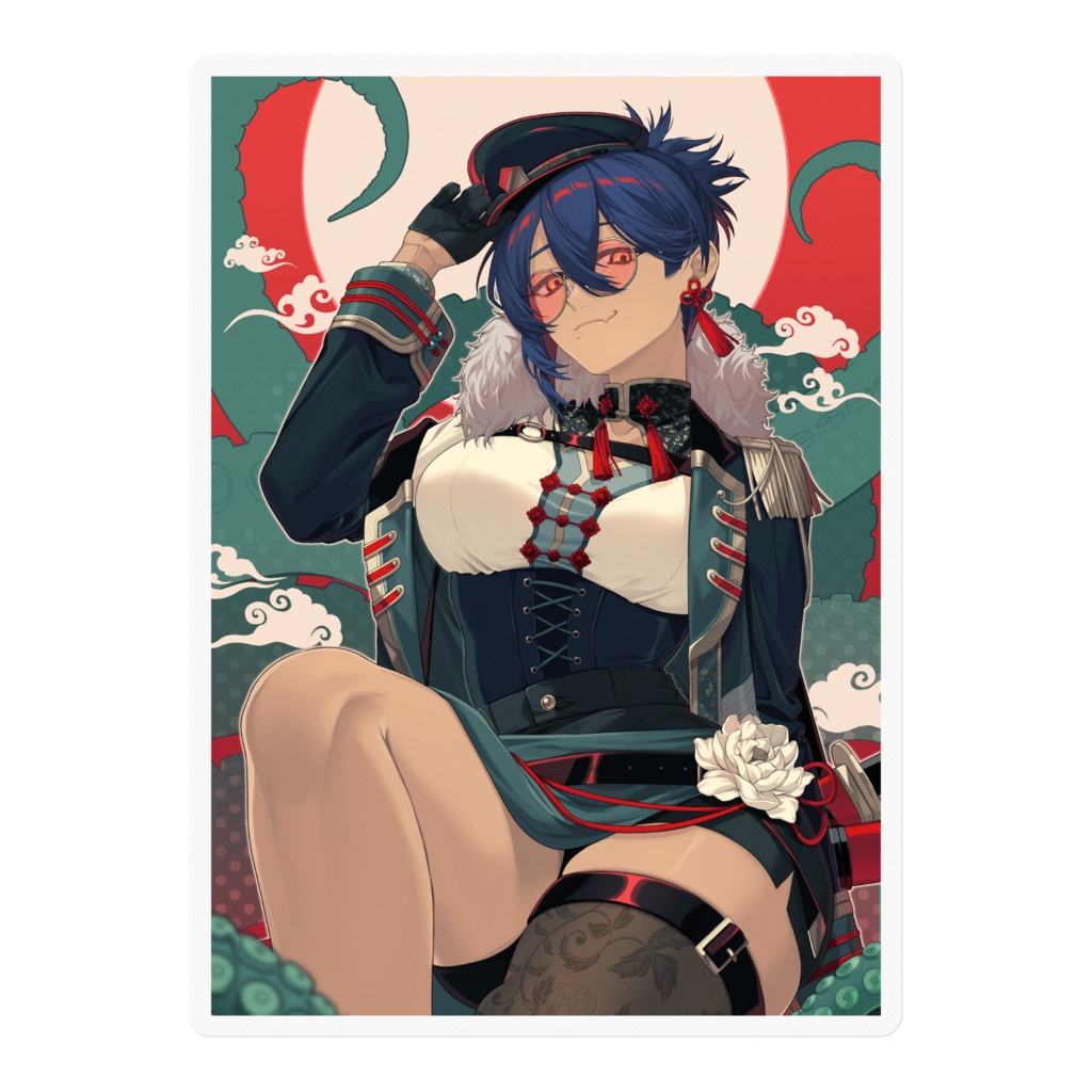 ステッカー_八十神マリア新衣装記念グッツ