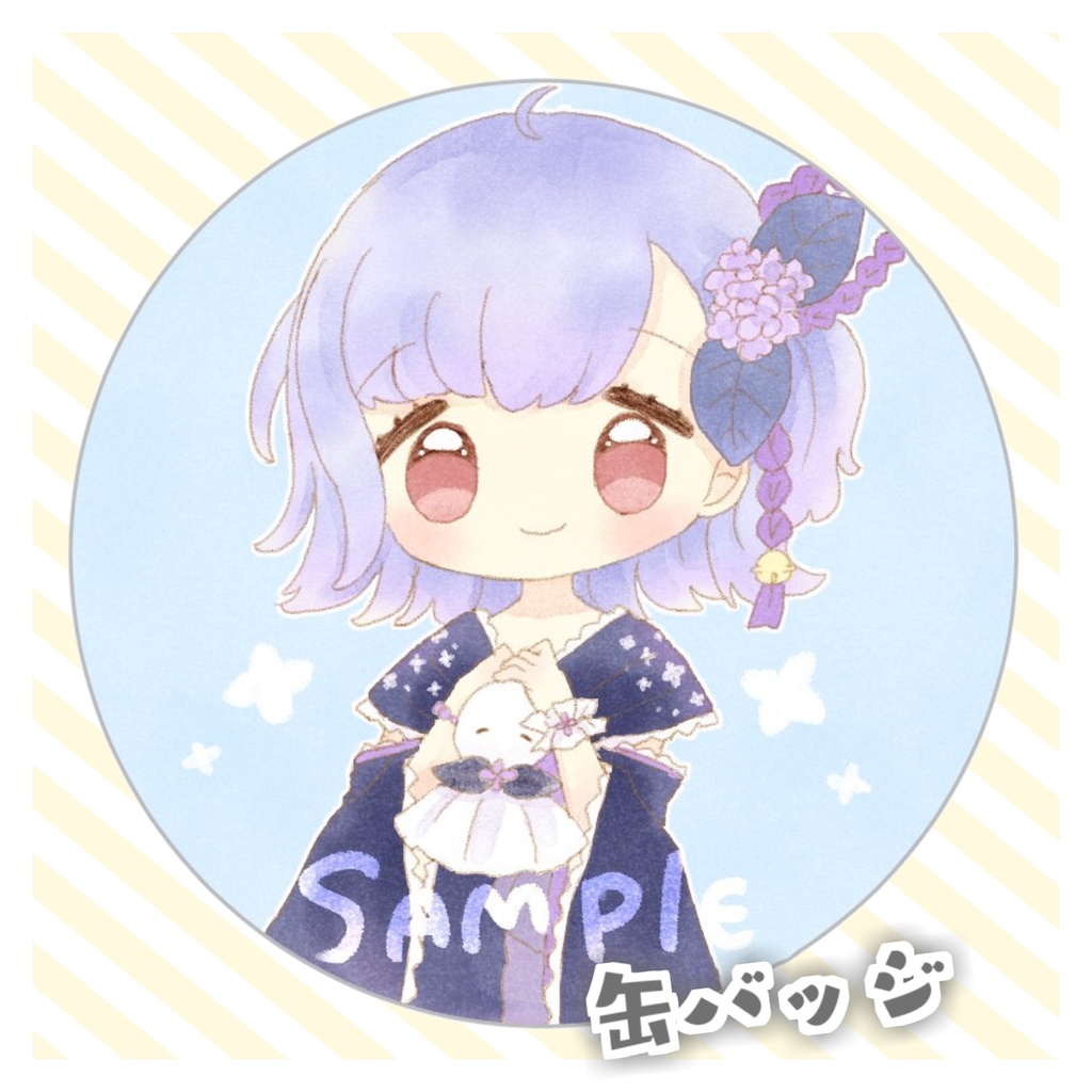 花咲つゆ 缶バッジ