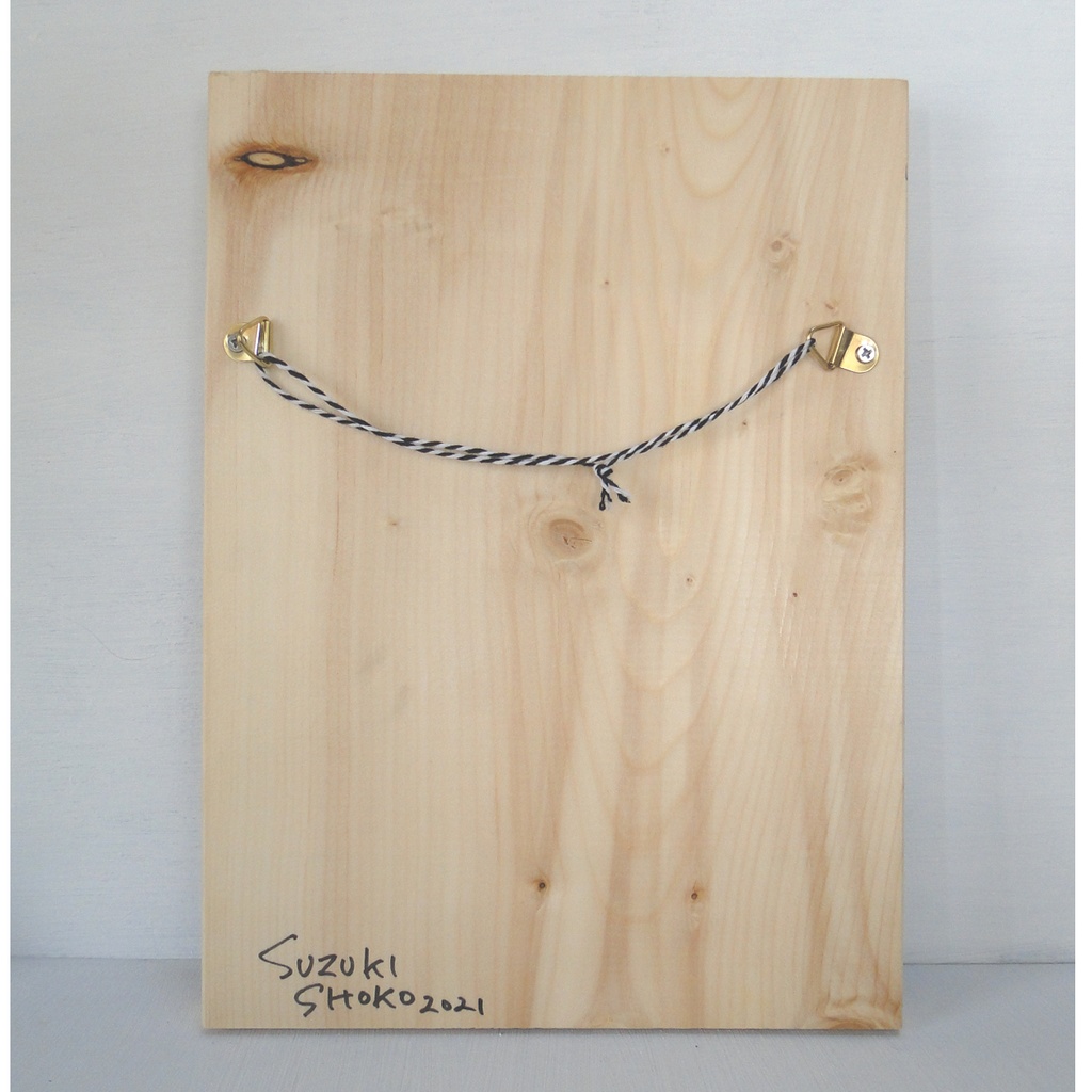 様々な植物のウッドバーニングアート 原画 絵画 植物の絵 木雑貨 木工 アクリル画