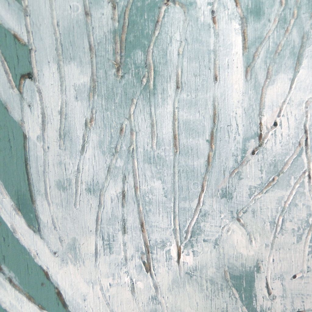 多肉植物のウッドバーニングアート 原画 絵画 植物の絵 木雑貨 木工 アクリル画