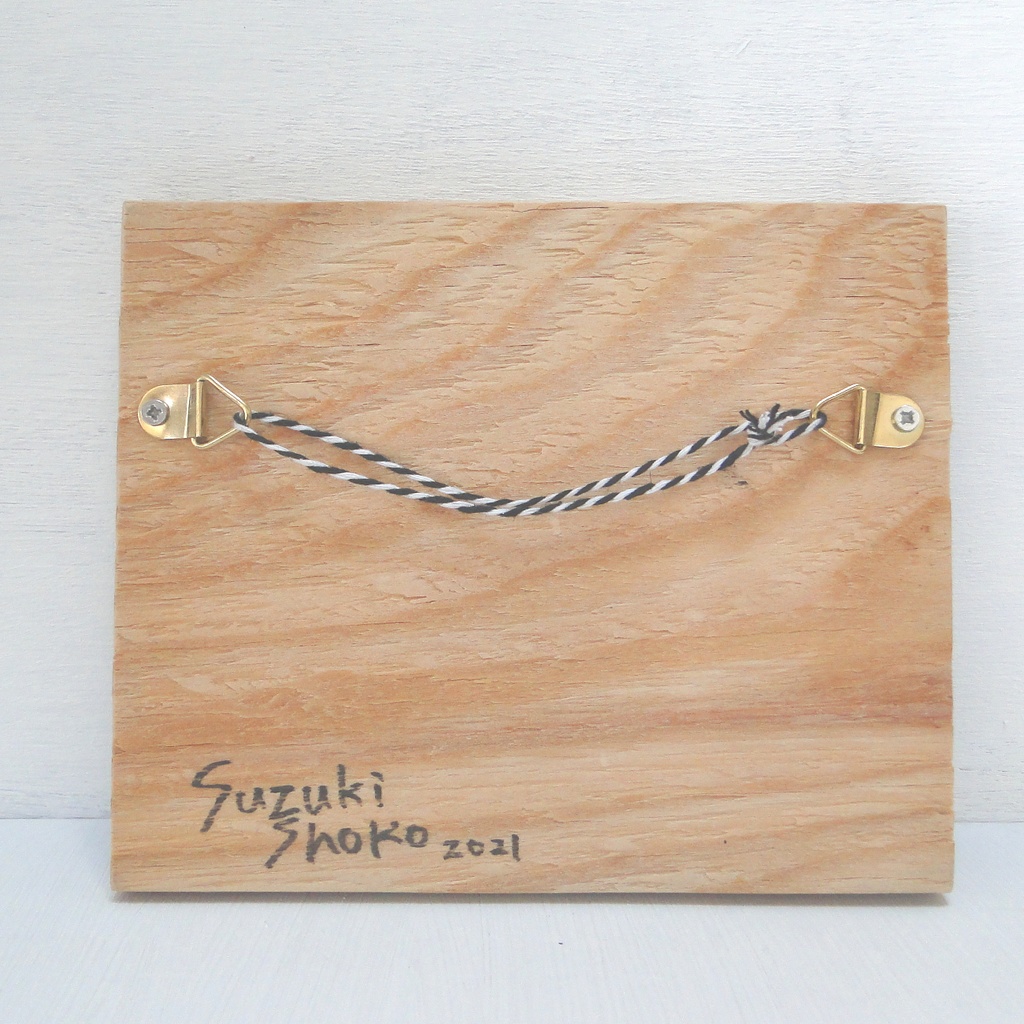 ハリネズミのウッドバーニングアート 原画 絵画 動物の絵 木雑貨 木工