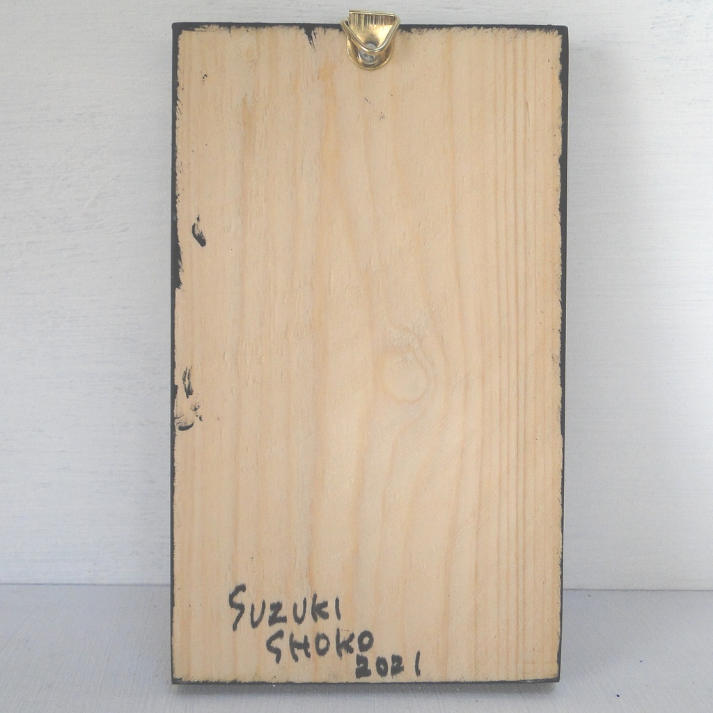 革鎧をつけた小人兵隊のウッドアート オブジェ 木工 木雑貨 妖精 No16