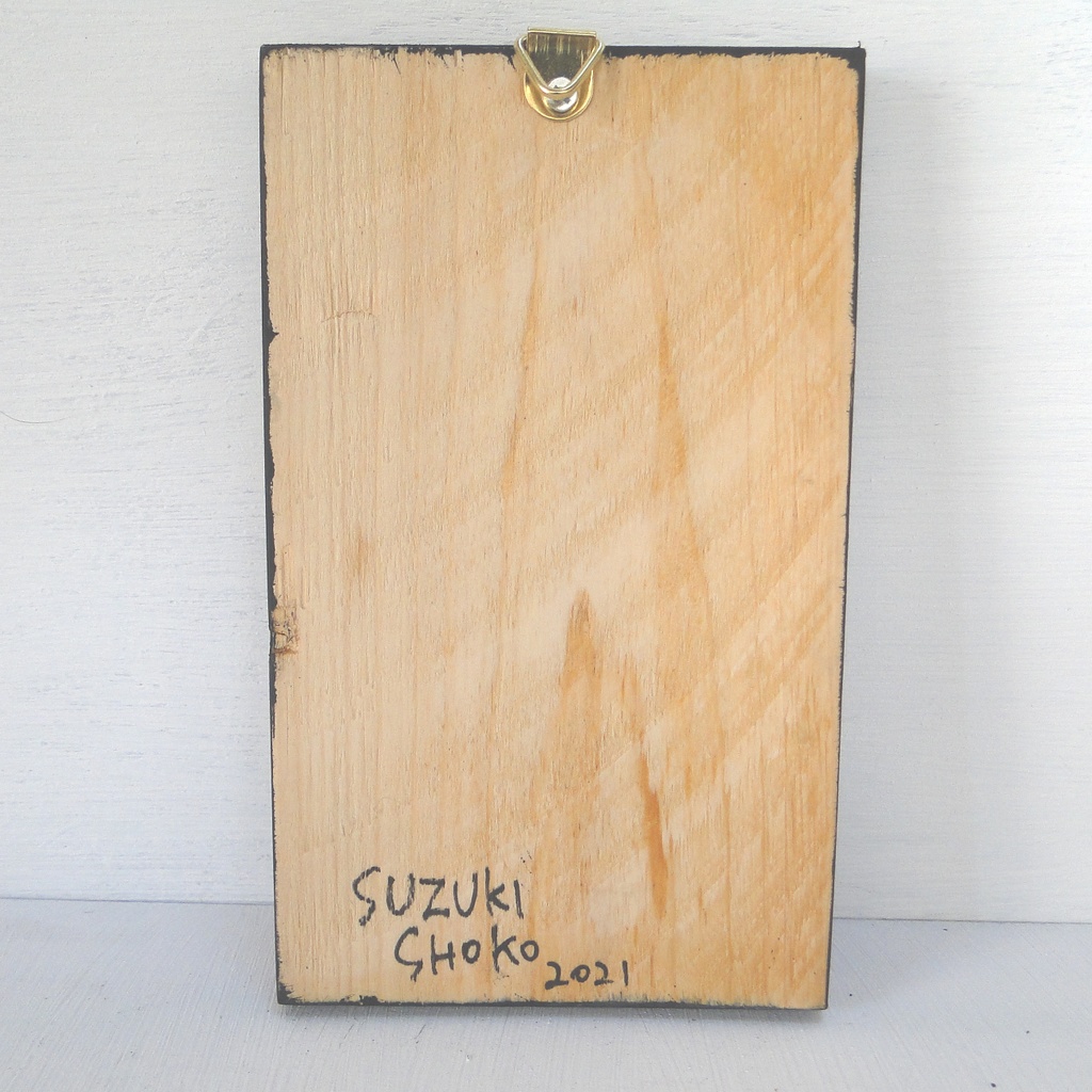 革鎧をつけた小人兵隊のウッドアート オブジェ 木工 木雑貨 妖精 No13