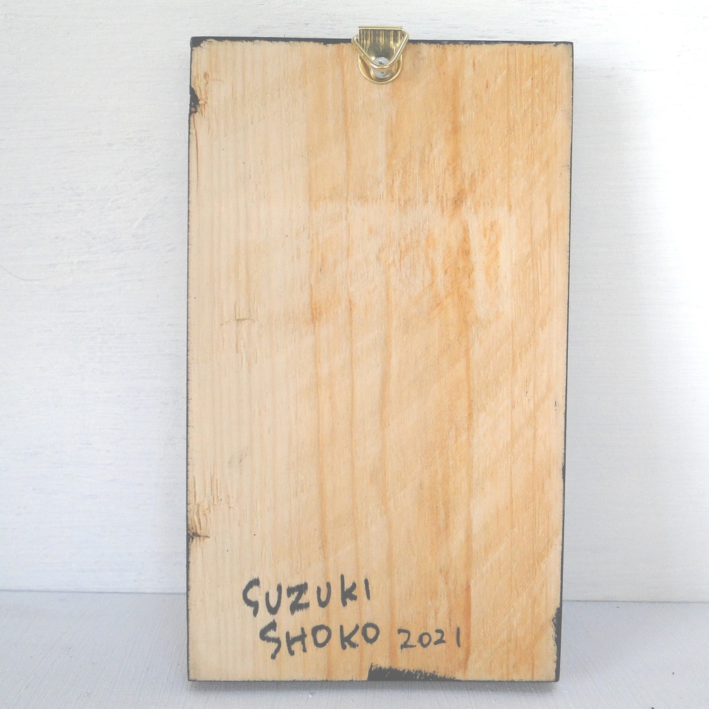 革鎧をつけた小人兵隊のウッドアート オブジェ 木工 木雑貨 妖精 No12