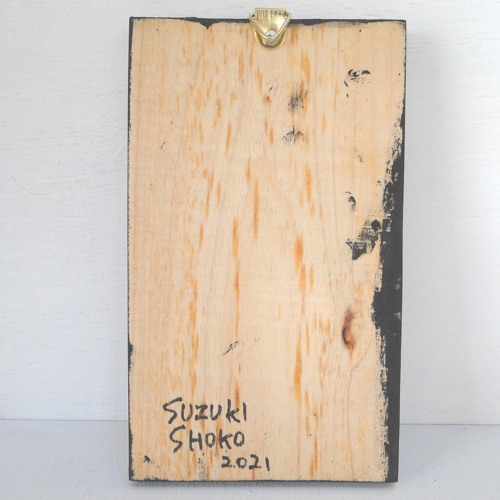 革鎧をつけた猫の小人兵隊のウッドアート オブジェ 木工 木雑貨 妖精 No9