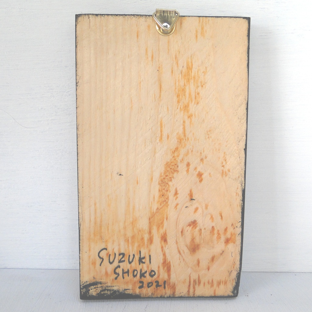 革鎧をつけた小人兵隊のウッドアート オブジェ 木工 木雑貨 妖精 No3