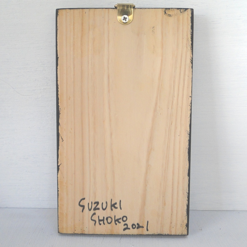 革鎧をつけた小人兵隊のウッドアート オブジェ 木工 木雑貨 妖精 No2