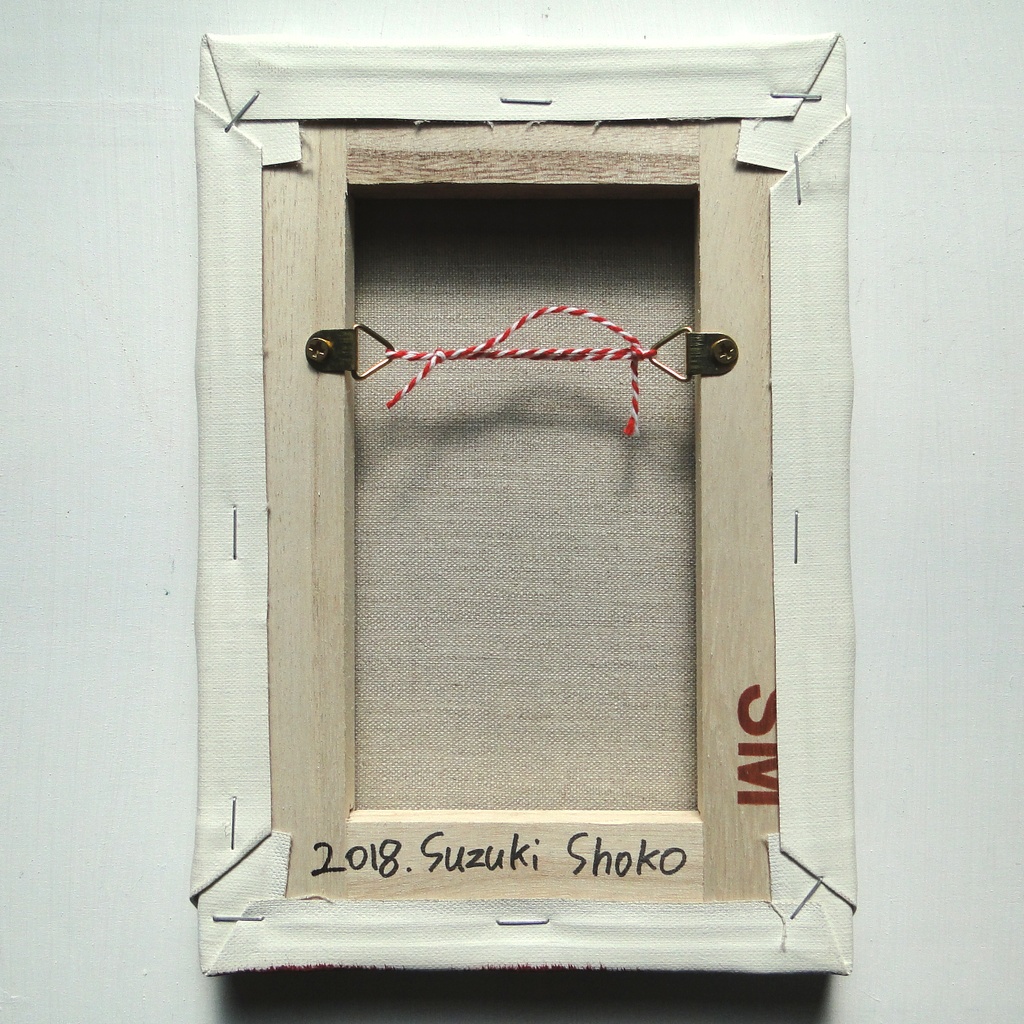 標本図風の足の骨の絵画 アート 原画 キャンバス画 科学 理科 サイエンス ペン画