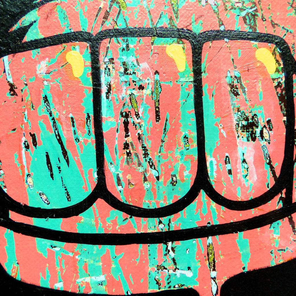 モブ社員のグラフィティアート 原画 絵画 キャンバス画 人物画 一点もの アクリル画