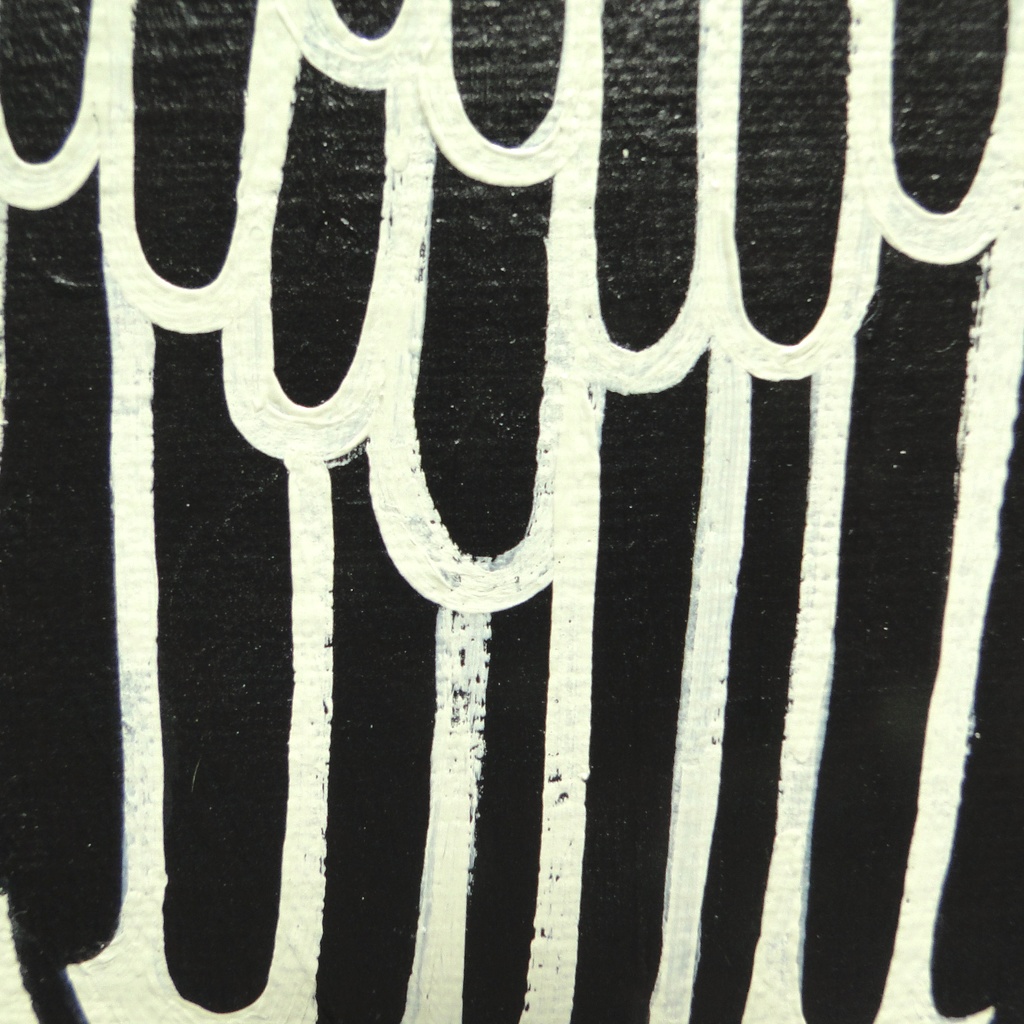 イエティのグラフィティアート 原画 絵画 キャンバス画 モンスター 一点もの アクリル画