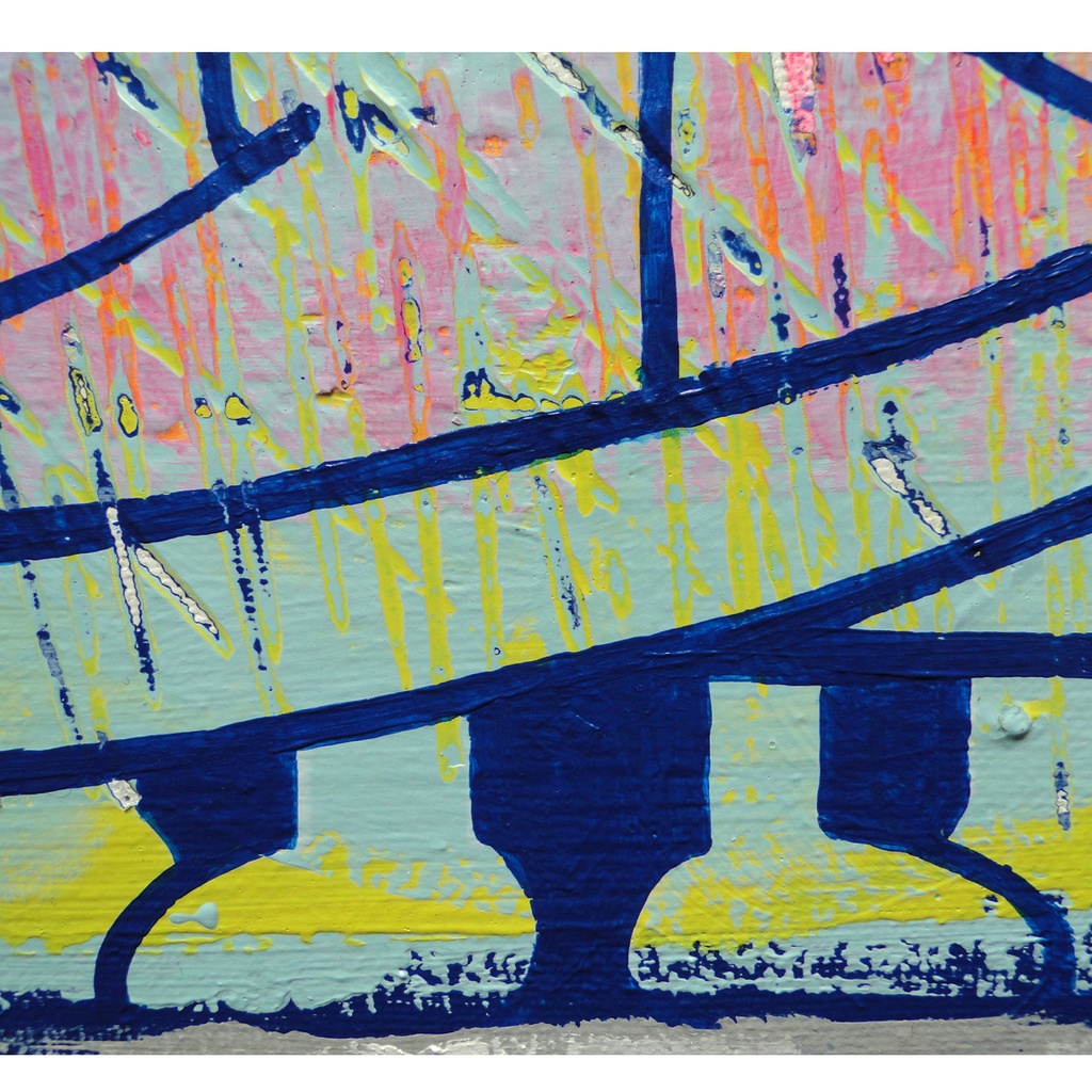 ネズミのグラフィティアート 原画 絵画 キャンバス画 動物の絵 モンスター アクリル画