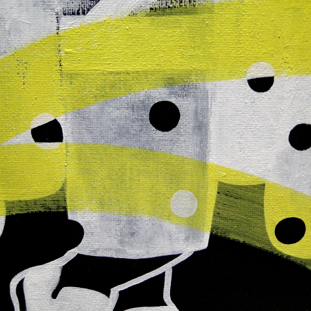 スケバン少女のグラフィティアート 原画 絵画 キャンバス画 人物画 一点もの