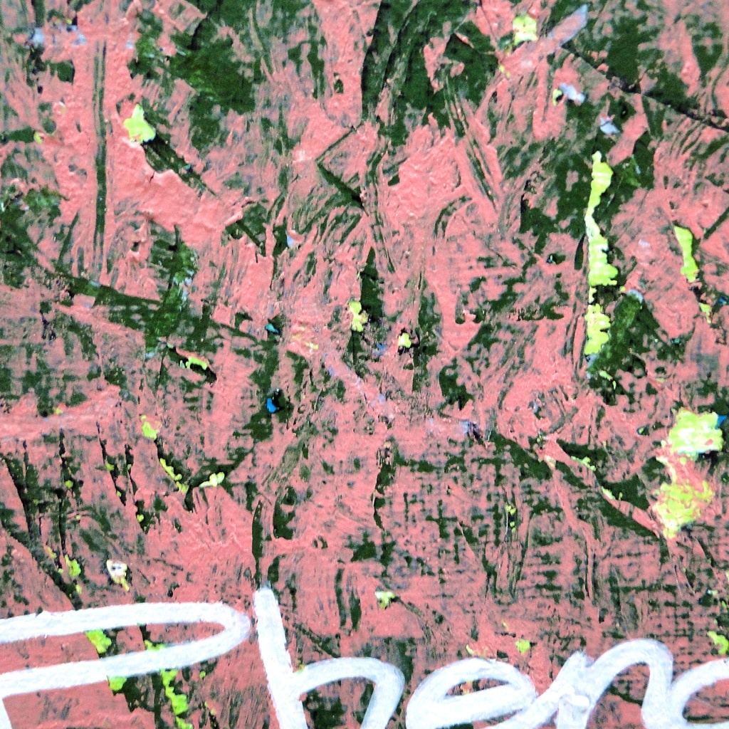 けむくじゃらモンスターのグラフィティアート 原画 絵画 キャンバス画 一点もの アクリル画