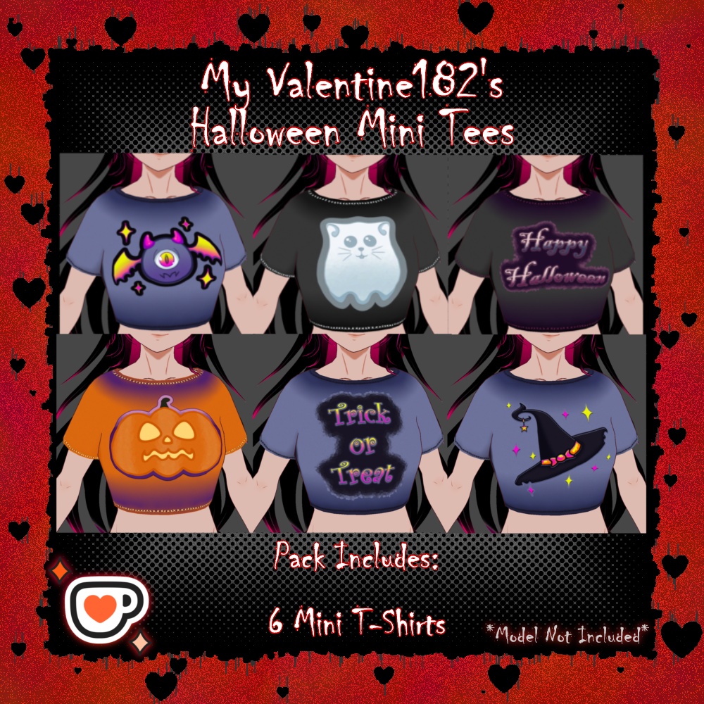 Halloween Mini Tees Collab With DrowningBeauty