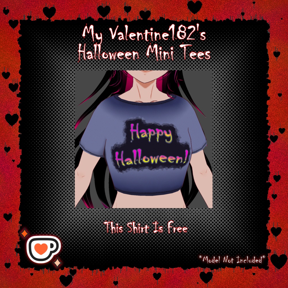 Halloween Mini Tees Collab With DrowningBeauty