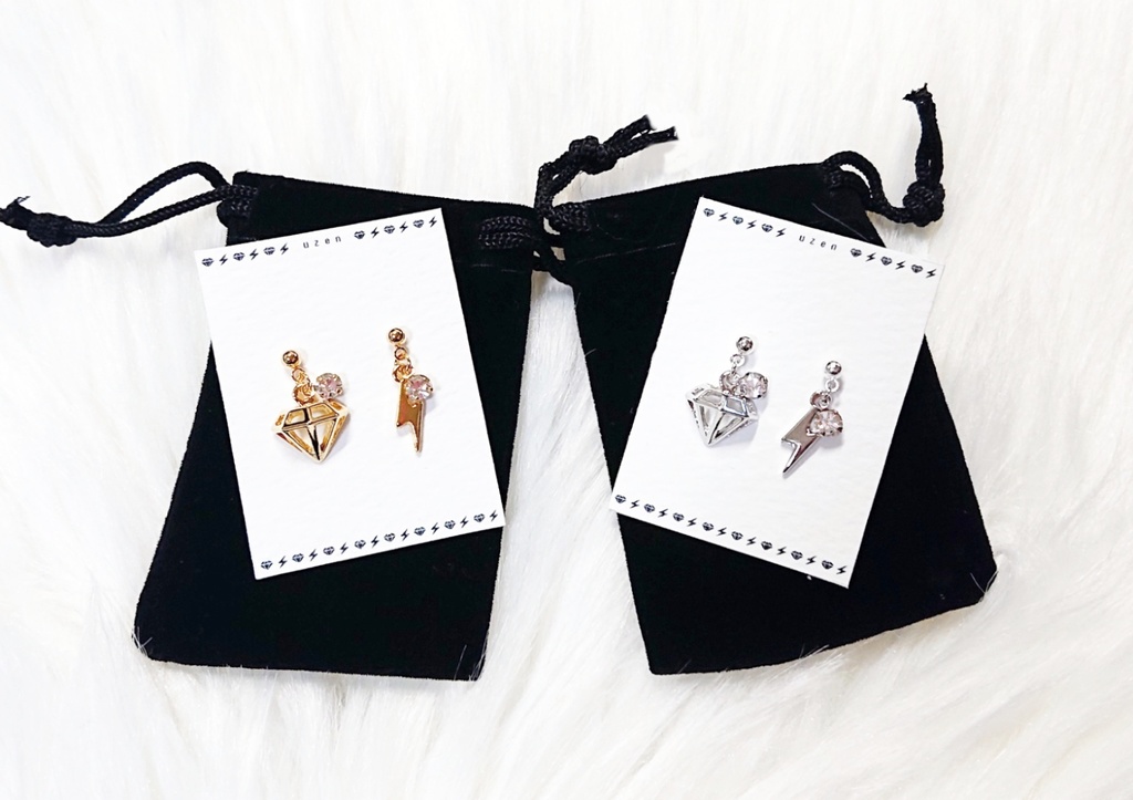 宇善ピアス&イヤリング