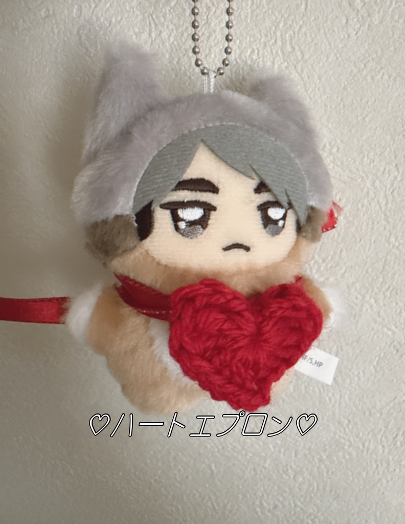 ♡ハートエプロン♡