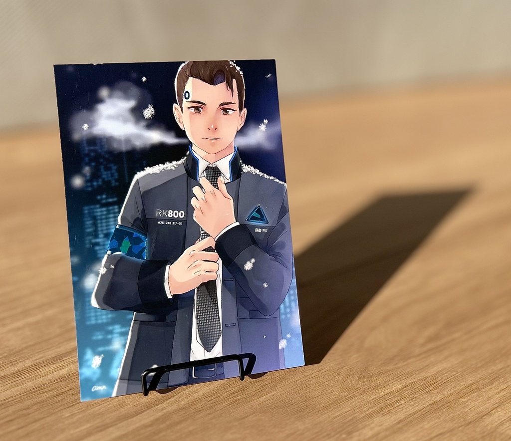 箔押しポストカード&オーロラステッカーセット