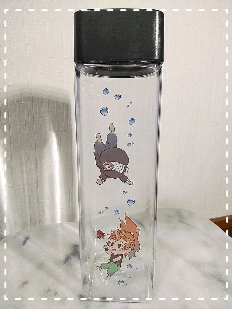 クリアボトル(背景透明)