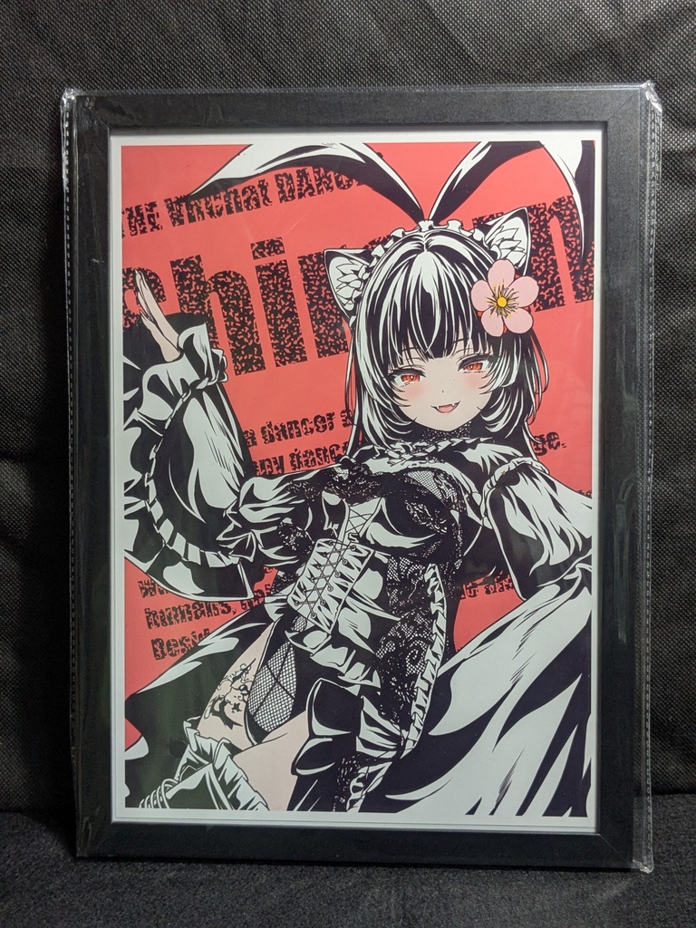 【VRC Illust print】[D07] しらうめちゃん (A4写真用光沢紙印刷)