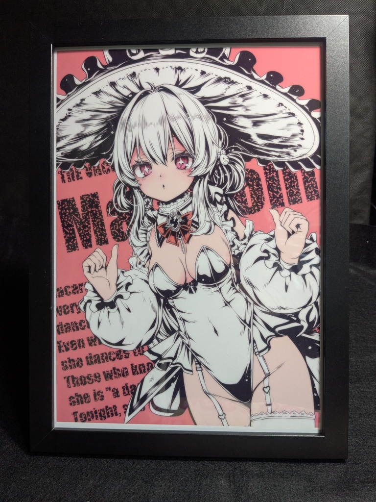 【VRC Illust print】[D11] まかろにっくす ちゃん (A4写真用光沢紙印刷)