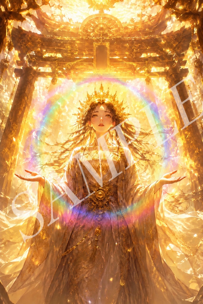 虹光の神域アート｜金運・開運・浄化エネルギー 