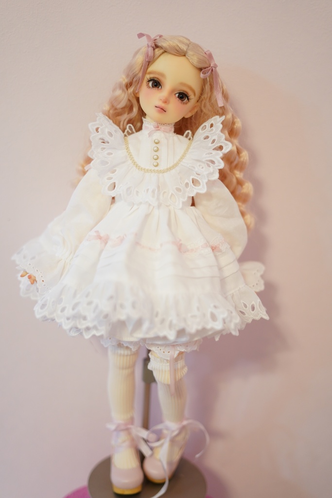 Angel Picnicドレス(color:サックス)【1/4サイズ】