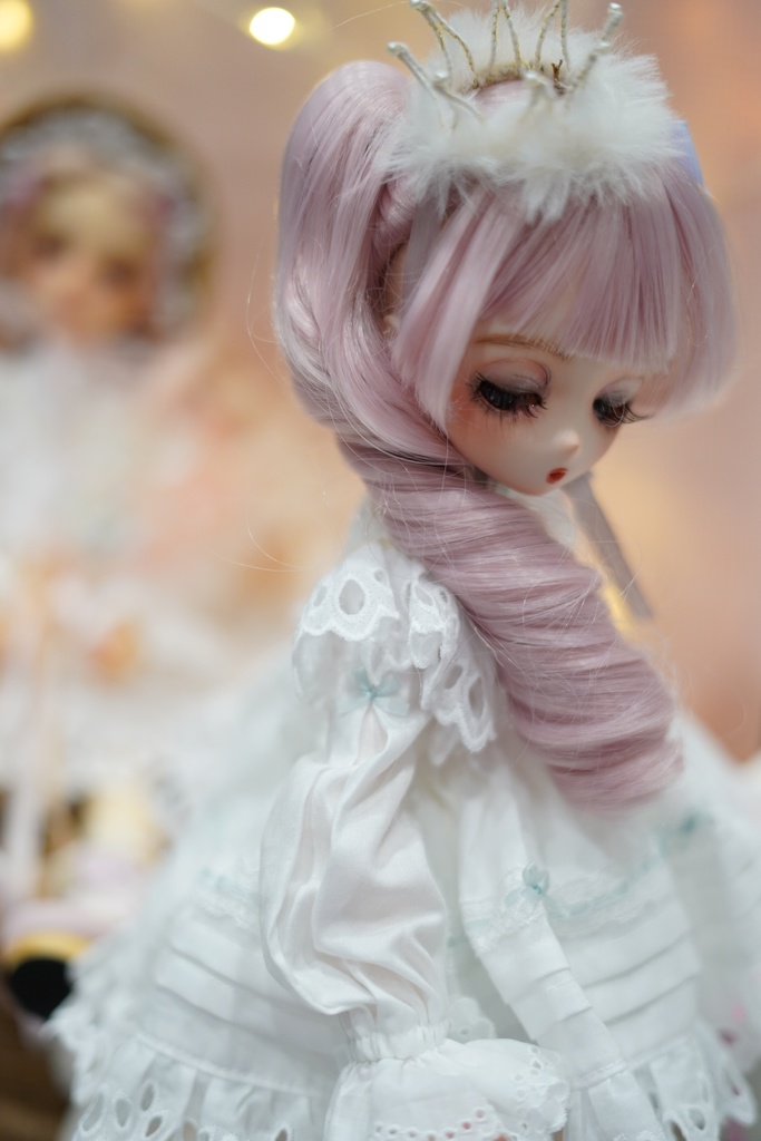 Angel Picnicドレス（color：サックス）【１／４サイズ】