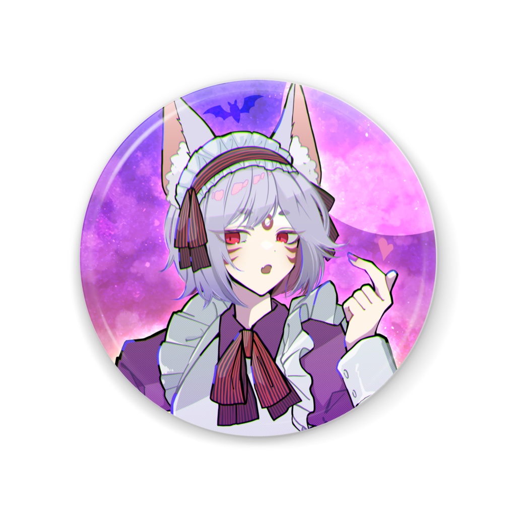 姉こんちゃん　らぶちゅ缶ミラー