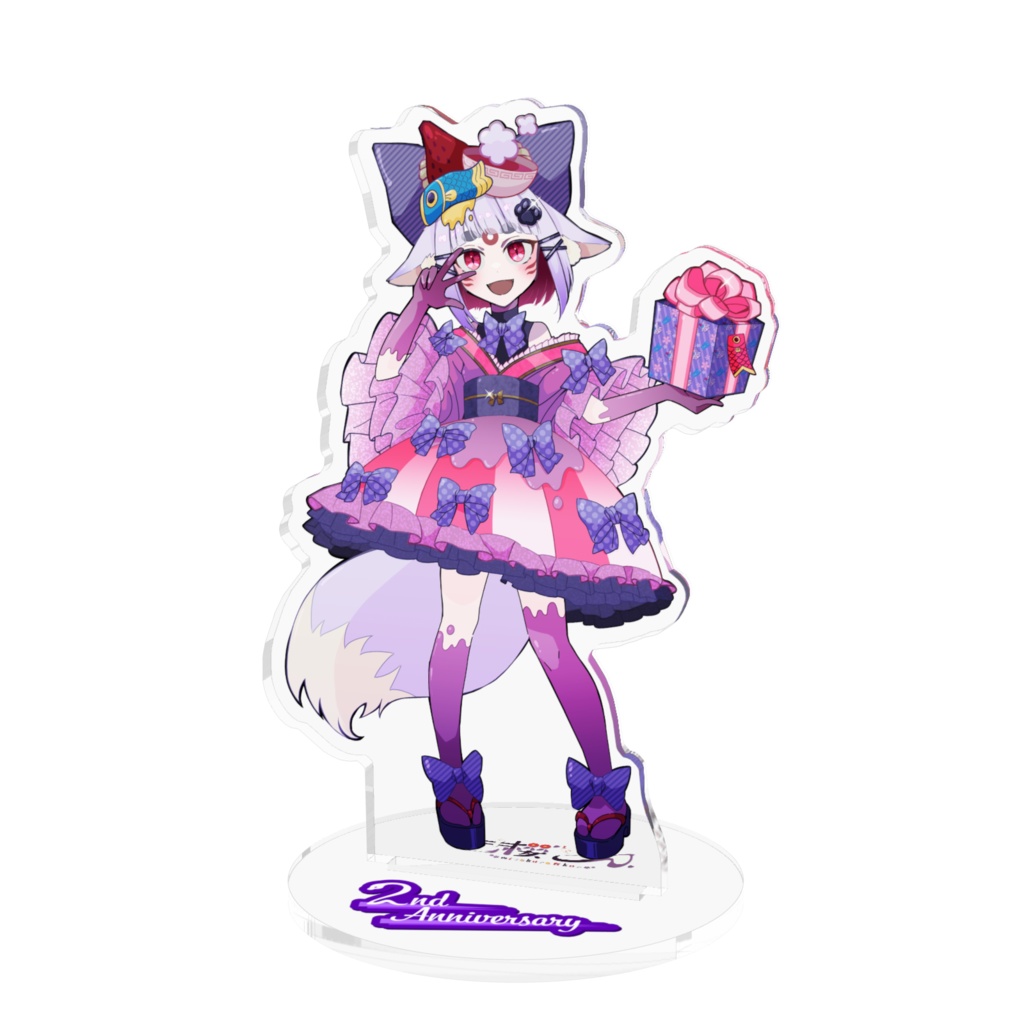 ２周年記念　アイドルこんちゃんアクスタ