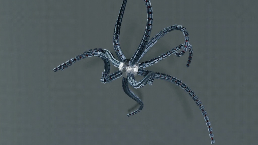 触手ジェネレーター【Blender Geometry Nodes】