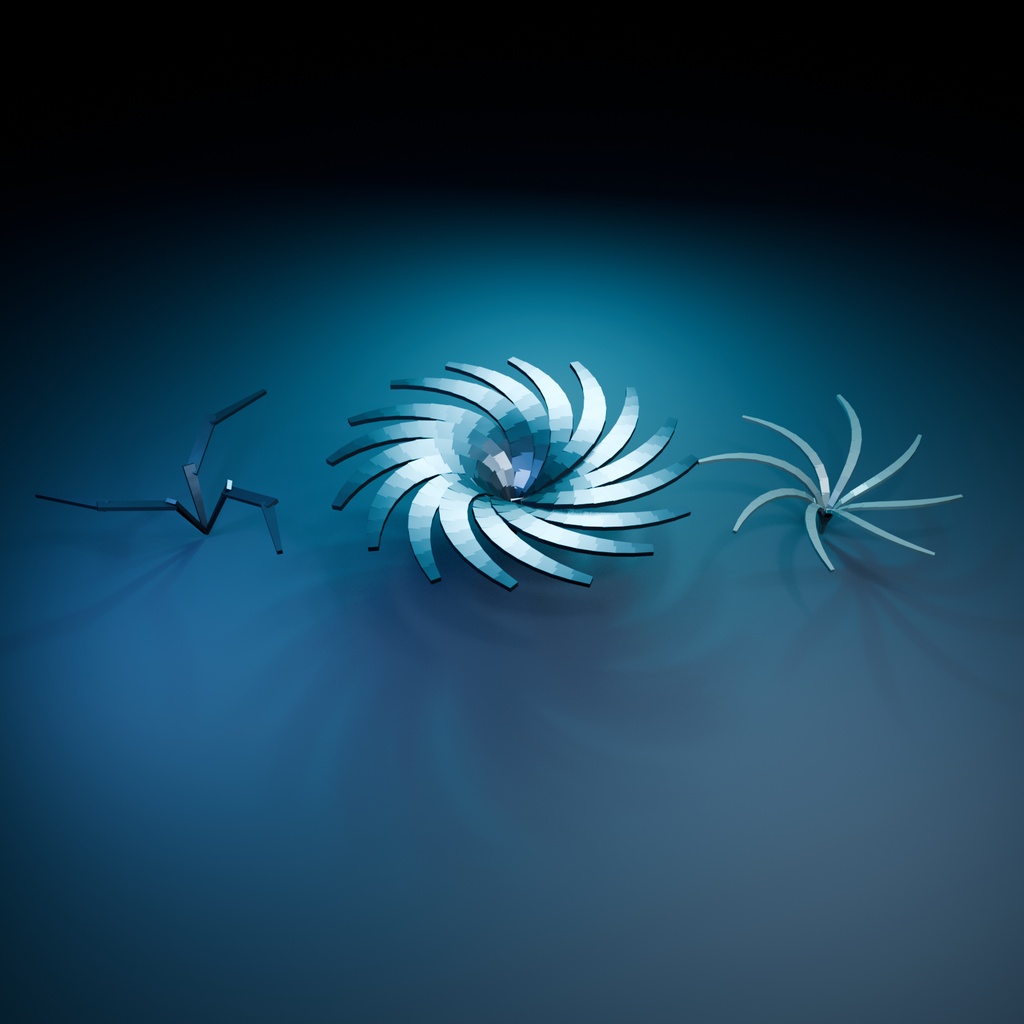 花弁ジェネレーター【Blender Geometry Nodes】