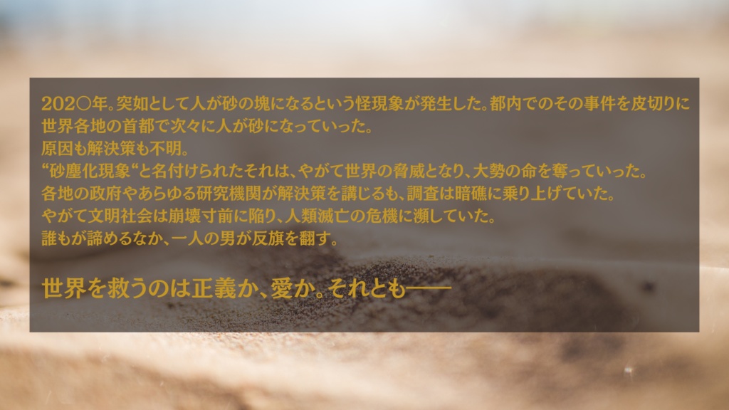 Call of Cthulhu 6th【砂塵に沈む】