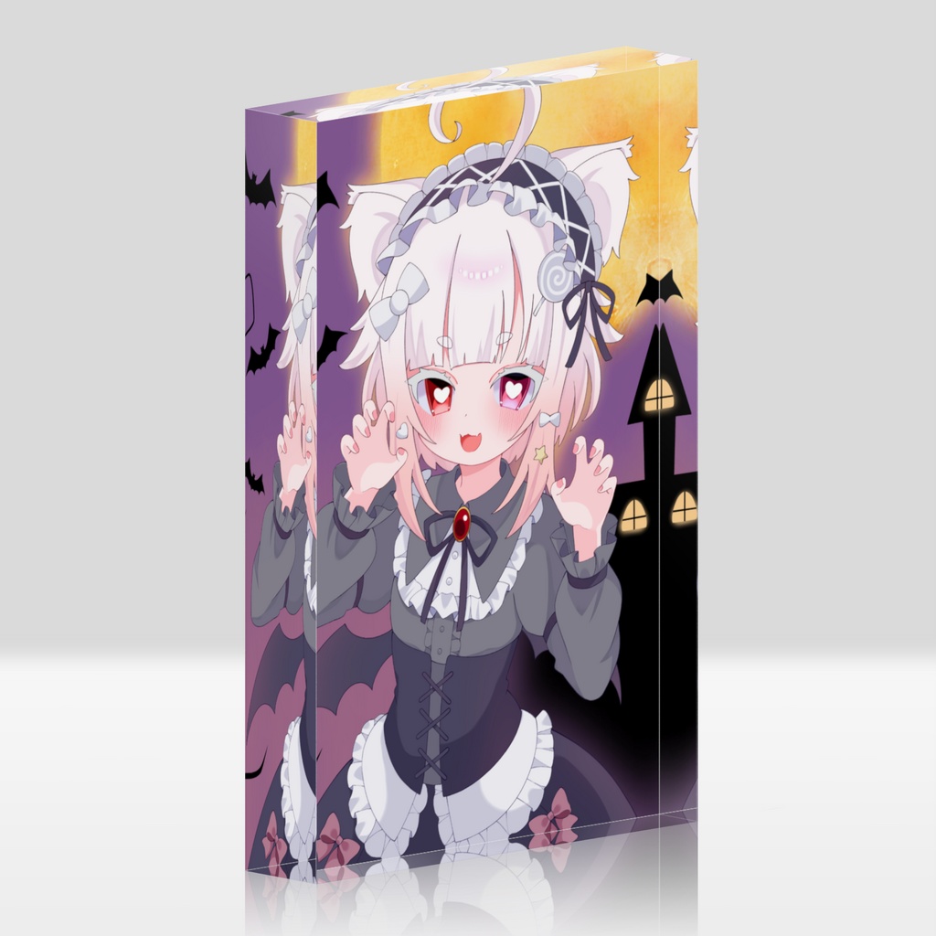 ハロウィンめにアクリルブロック