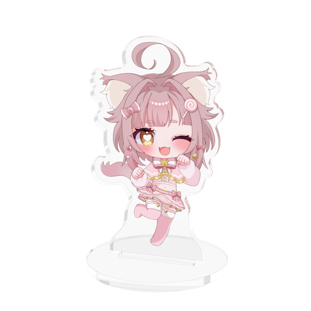めに にゃん アクリルスタンド