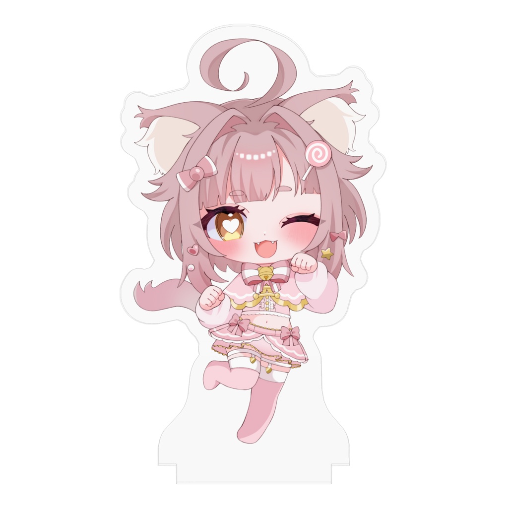 めに にゃん アクリルスタンド