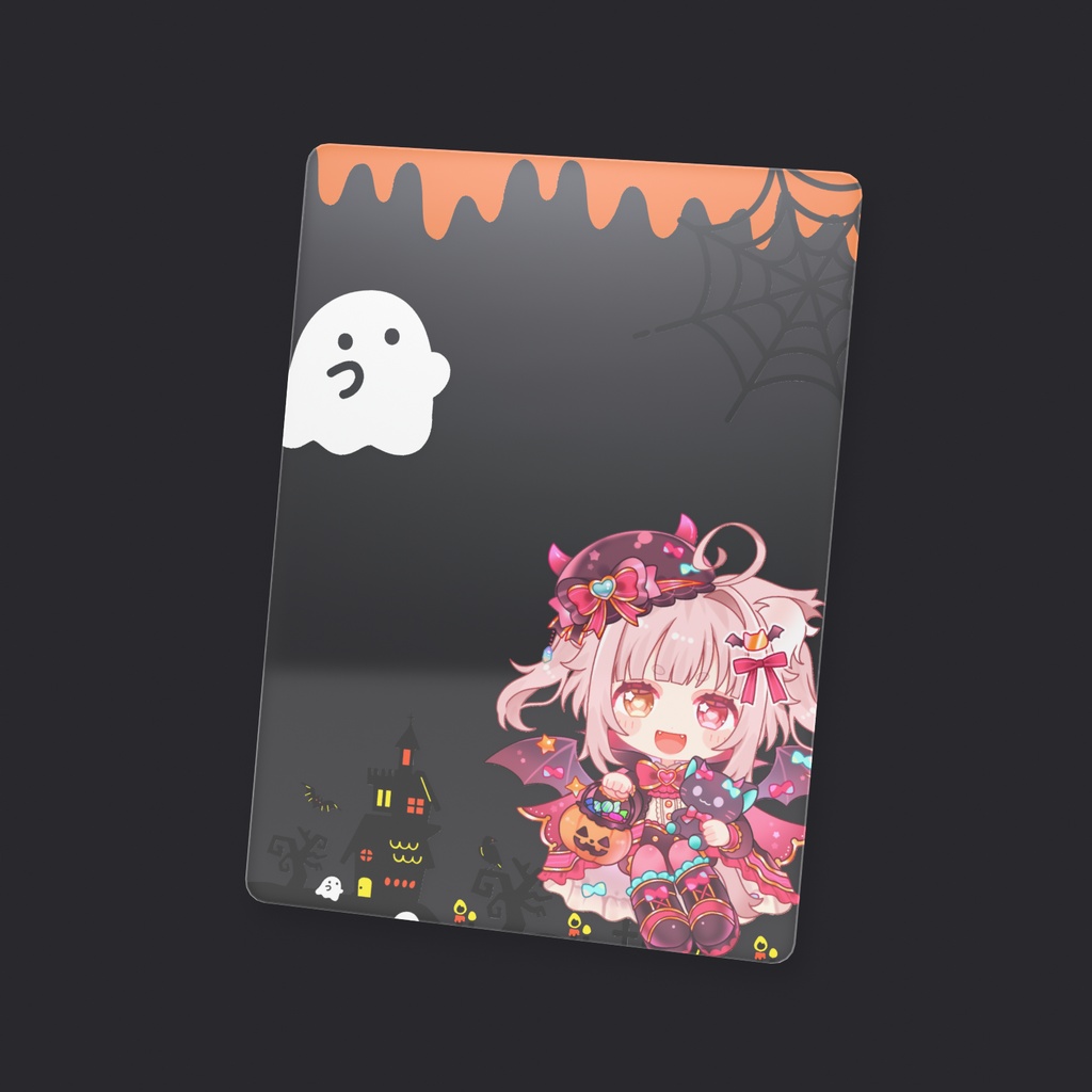 いっしょにお出かけ!ハロウィンプラスティックカード!