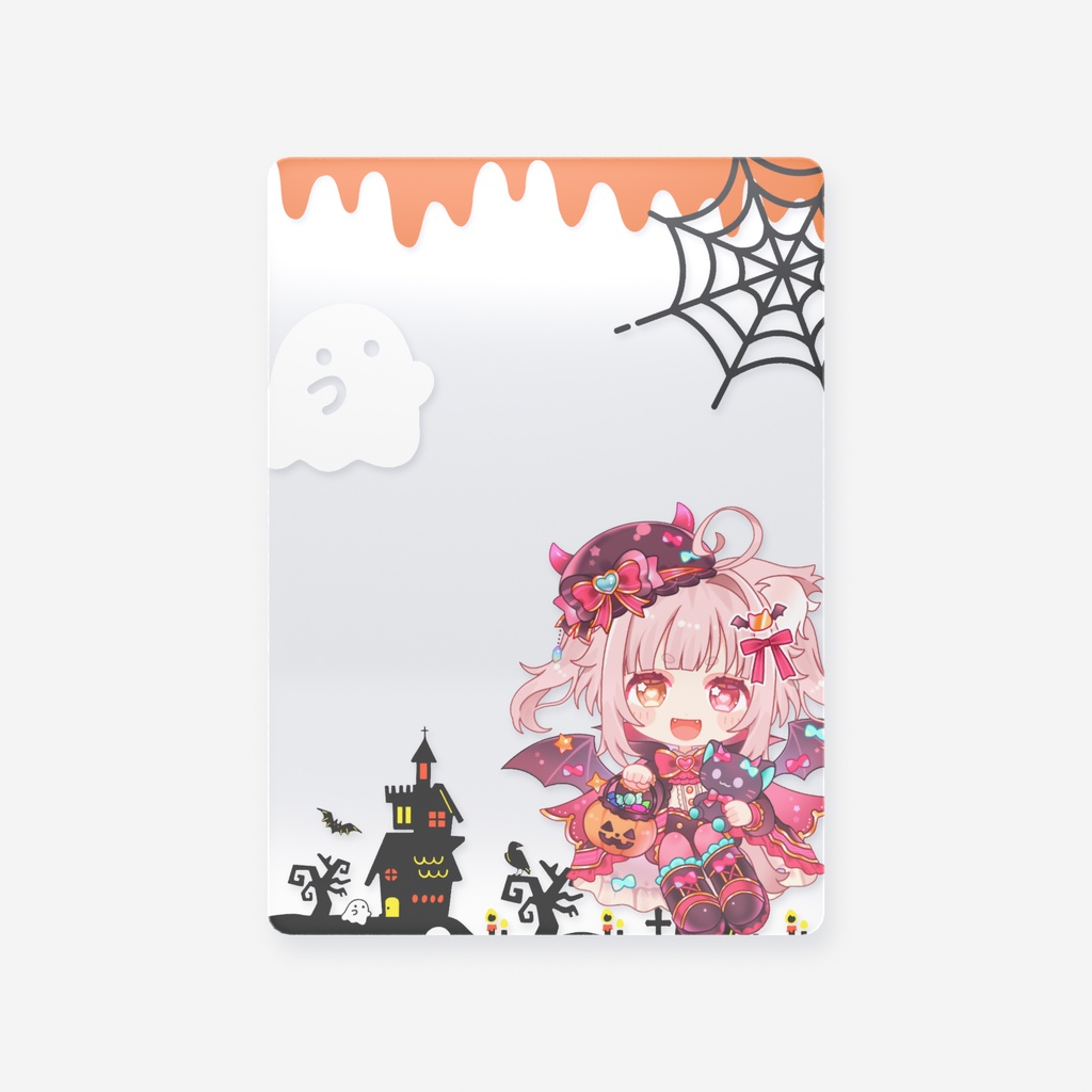 いっしょにお出かけ！ハロウィンプラスティックカード！
