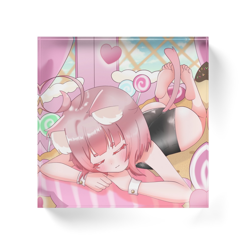 ばにめにアクリルブロック