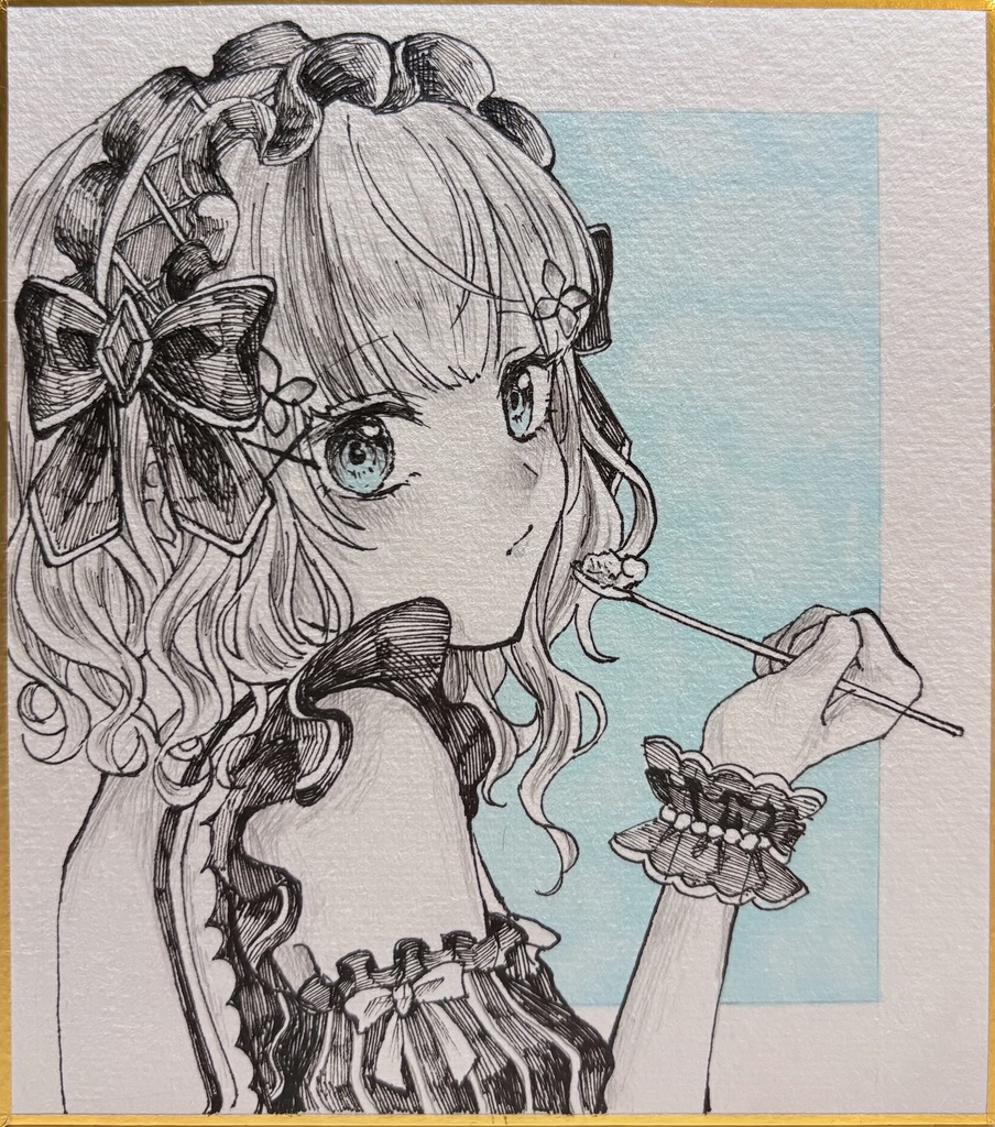 アルス・アルマル【メイド服】色紙